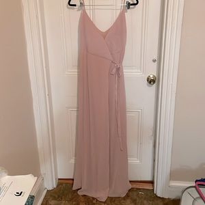 Birdy Grey Cindy chiffon dress dusty rose